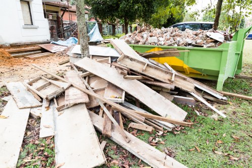 Estimate of garage clearance costs in Addiscombe